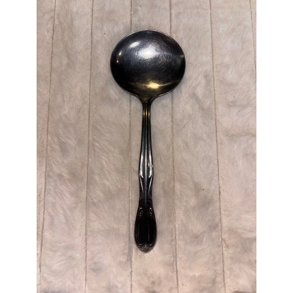 Vintage Superior Stainless USA Chapel Hill Solid Gravy Ladle Sauce Spoon 6.75